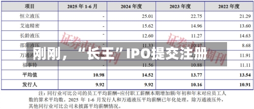 刚刚，“长王	”IPO提交注册-第2张图片