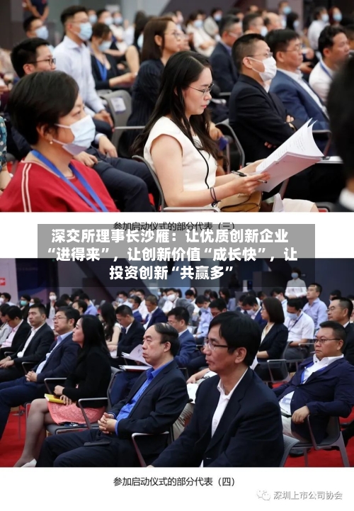 深交所理事长沙雁：让优质创新企业“进得来	”，让创新价值“成长快”，让投资创新“共赢多”-第2张图片