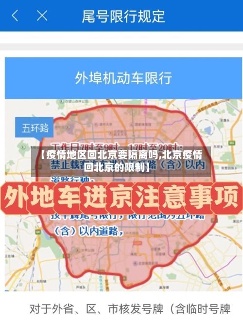 【疫情地区回北京要隔离吗,北京疫情回北京的限制】-第2张图片