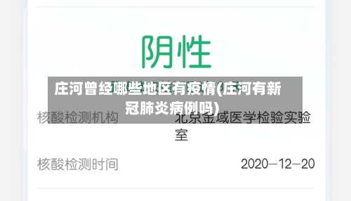 庄河曾经哪些地区有疫情(庄河有新冠肺炎病例吗)-第3张图片