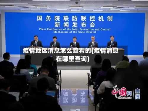 疫情地区消息怎么查看的(疫情消息在哪里查询)-第2张图片