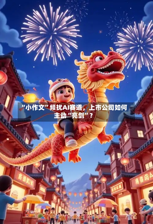 “小作文	”频扰AI赛道，上市公司如何主动“亮剑”？-第3张图片