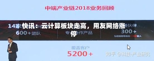快讯：云计算板块走高，用友网络涨停