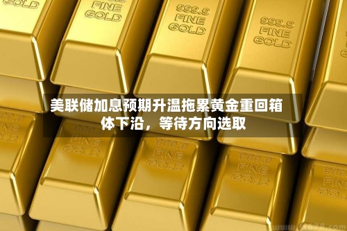 美联储加息预期升温拖累黄金重回箱体下沿，等待方向选取-第3张图片