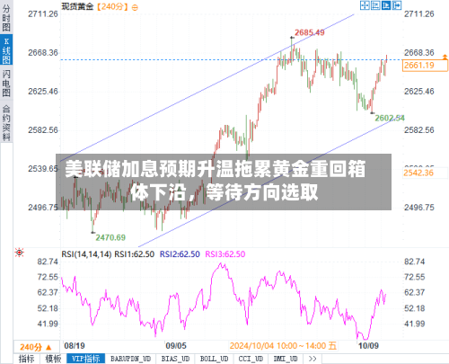 美联储加息预期升温拖累黄金重回箱体下沿	，等待方向选取-第2张图片