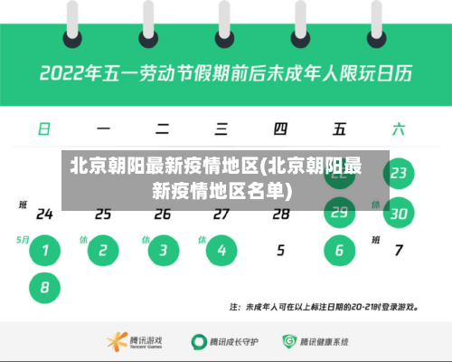 北京朝阳最新疫情地区(北京朝阳最新疫情地区名单)