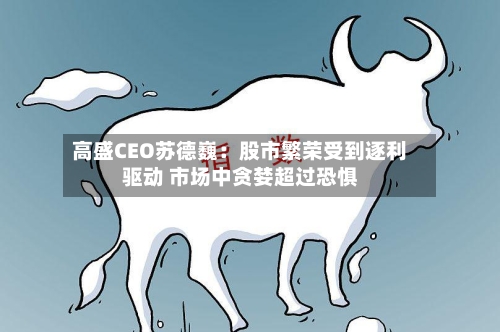 高盛CEO苏德巍：股市繁荣受到逐利驱动 市场中贪婪超过恐惧