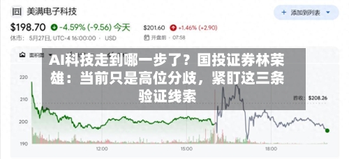 AI科技走到哪一步了？国投证券林荣雄：当前只是高位分歧，紧盯这三条验证线索-第2张图片