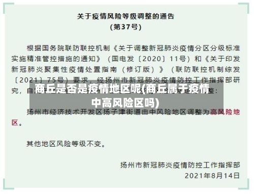 商丘是否是疫情地区呢(商丘属于疫情中高风险区吗)-第3张图片