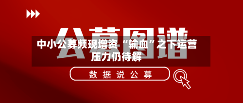 中小公募频现增资 “输血”之下运营压力仍待解-第3张图片